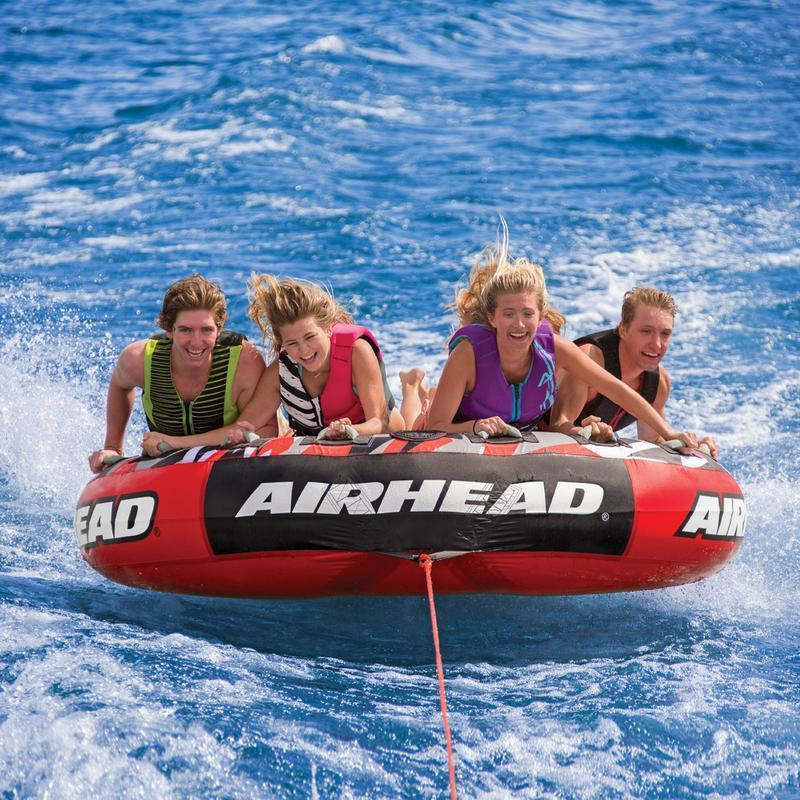 Kwik Tek Not Qualified for Free Shipping AIRHEAD Mega Slice Towable 4-Person #AHSSL-42