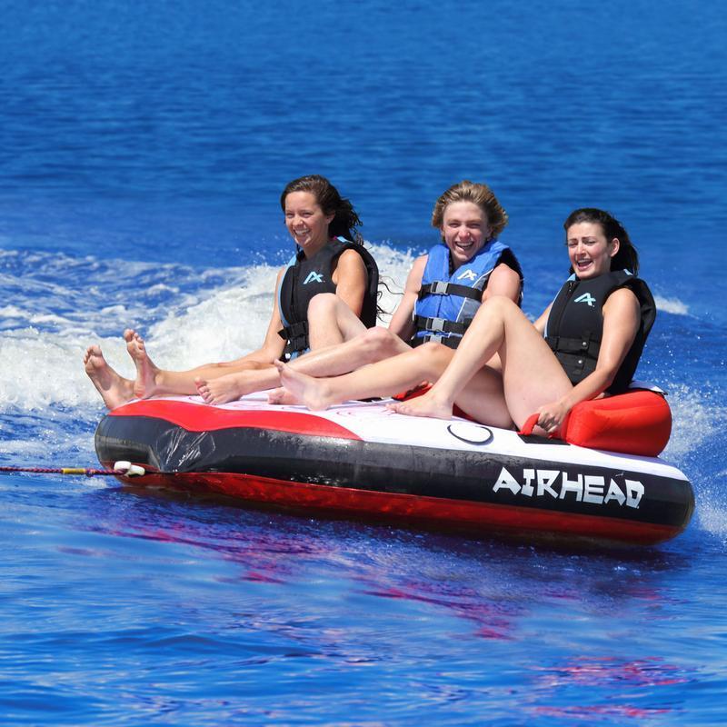Kwik Tek Not Qualified for Free Shipping AIRHEAD Riptide III Towable 3-Person #AHRT-13