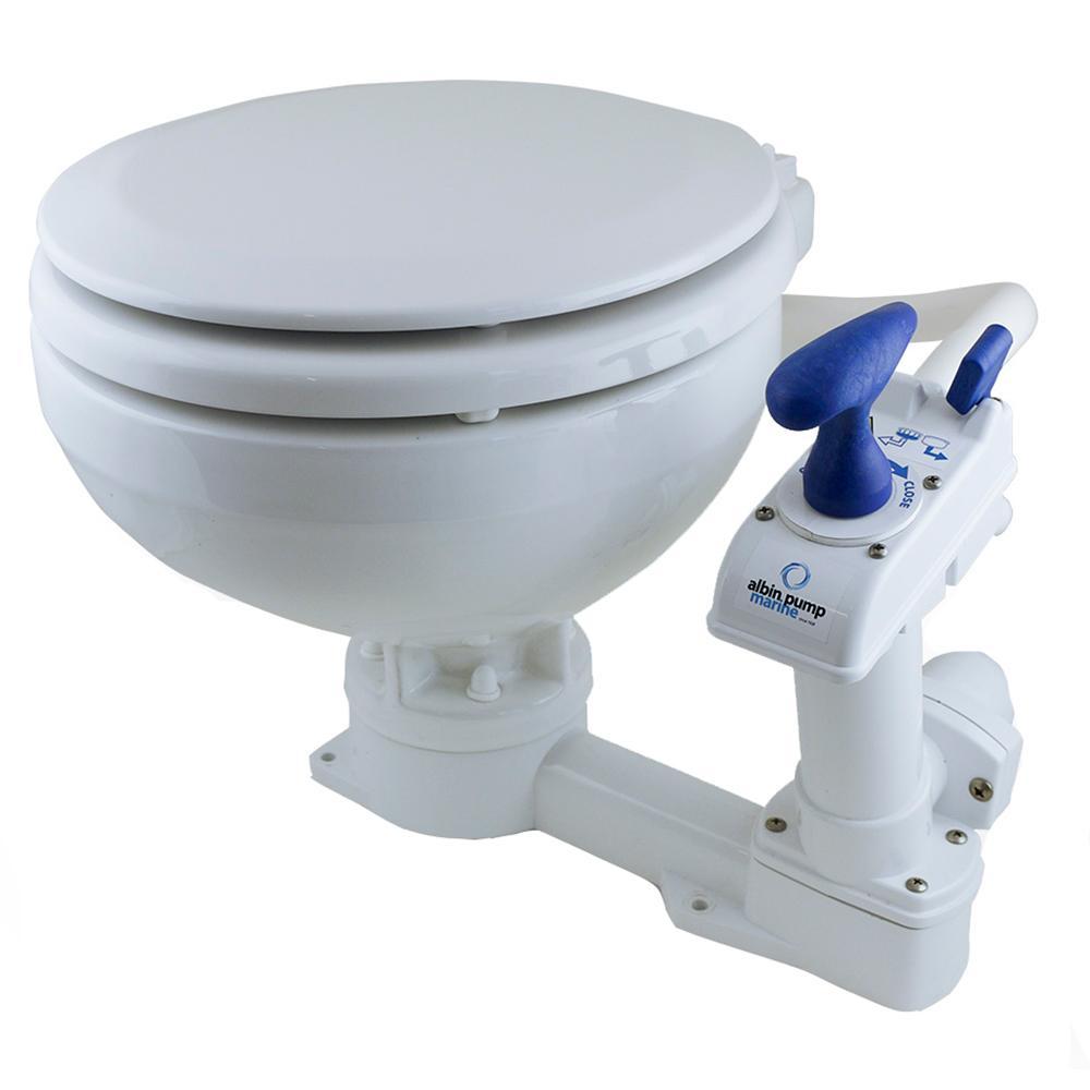 Albin Pump Marine Qualifies for Free Shipping Albin Pump Marine Toilet Manual Compact #07-01-001