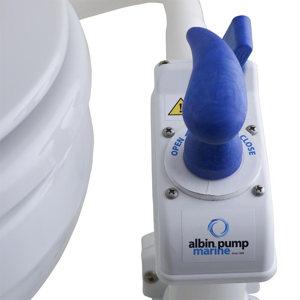 Albin Pump Marine Toilet Manual Compact #07-01-001