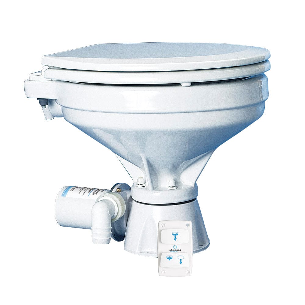 Albin Pump Marine Qualifies for Free Shipping Albin Pump Marine Toilet Silent Electric Comfort 24v #07-03-013