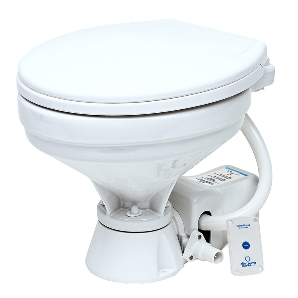 Albin Pump Marine Qualifies for Free Shipping Albin Pump Marine Toilet Standard Electric EVO Comfort #07-02-007