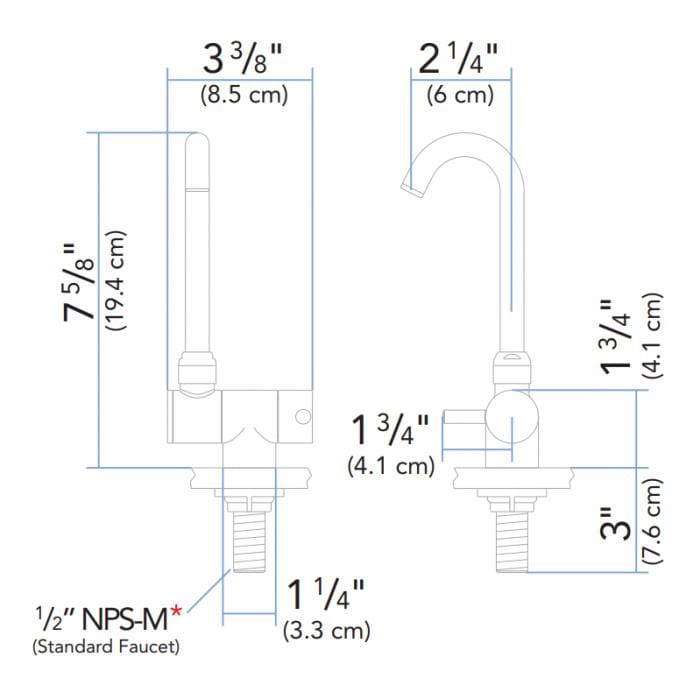 Ambassador Marine Qualifies for Free Shipping Ambassador Marine Aidack Elite Folding Tap J-Spout Chrome #132-1709-CP