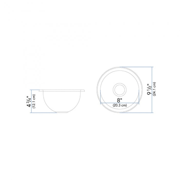 Ambassador Marine Qualifies for Free Shipping Ambassador Marine Half-Sphere Sink Brushed Finish SS #S24-1408-BR-R