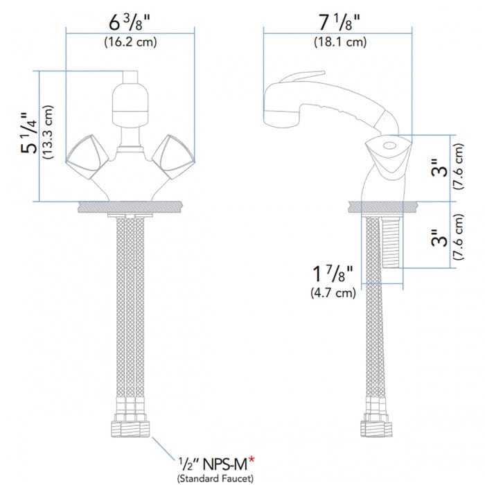 Ambassador Marine Qualifies for Free Shipping Ambassador Marine Trinidad Head/Shower Combo Faucet #134-0213-CP