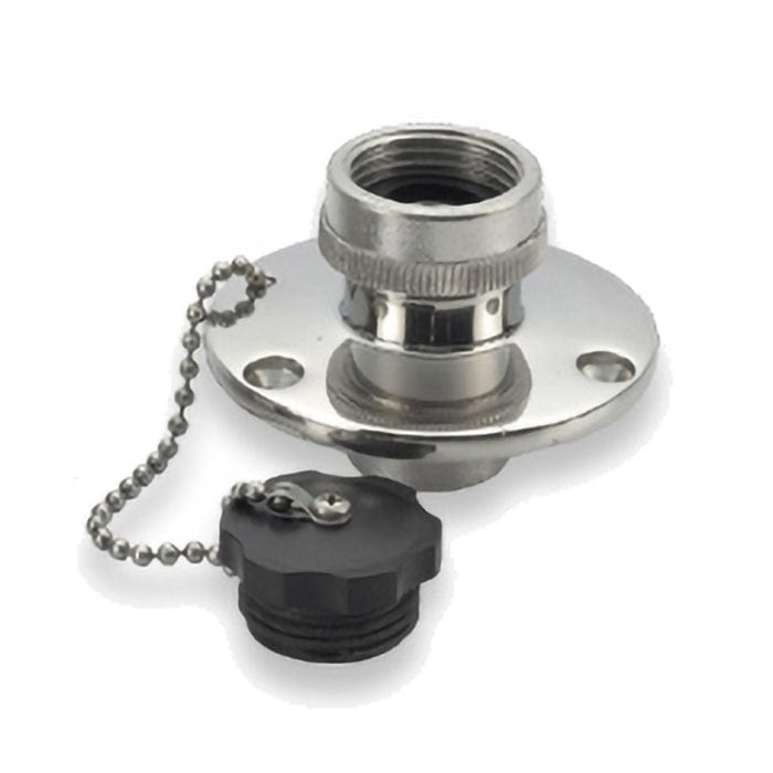 Ambassador Marine Qualifies for Free Shipping Ambassador Marine Water Inlet with Cap 316 SS #P56-0190-SS