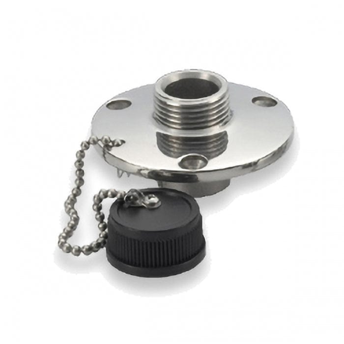 Ambassador Marine Qualifies for Free Shipping Ambassador Marine Water Outlet with Cap 316 SS #P56-0200-SS