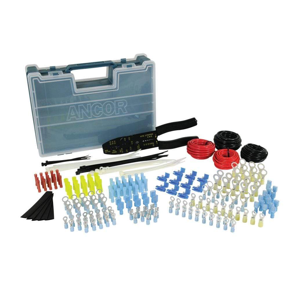 Ancor Qualifies for Free Shipping Ancor 225 Piece Electrical Repair Kit w/Strip and Crimp Tool #220020