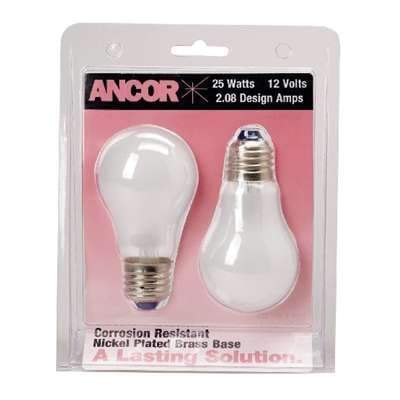 Ancor Qualifies for Free Shipping Ancor 25w Bulb 2-pk #531025