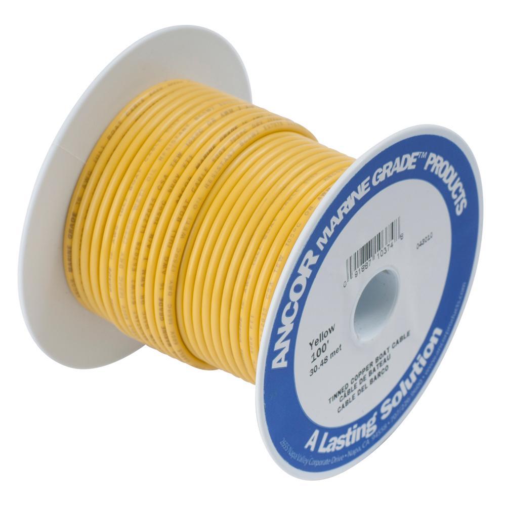 Ancor Qualifies for Free Shipping Ancor Yellow 25' 8 AWG #111902