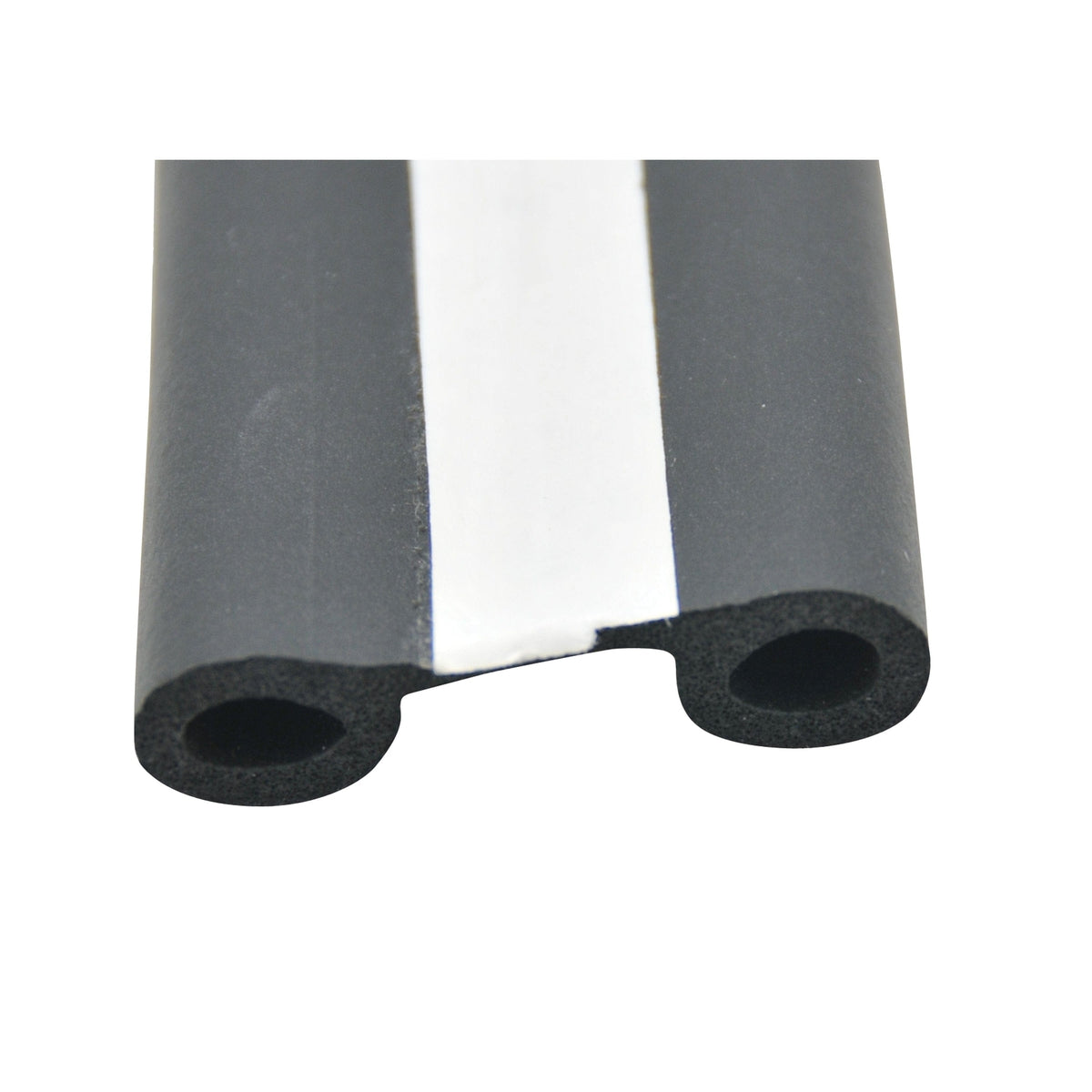 AP Products Qualifies for Free Shipping AP Products Black EPDM Double Bulb Seal with Tape 1-1/2" x 1/2" x 50' #018-564