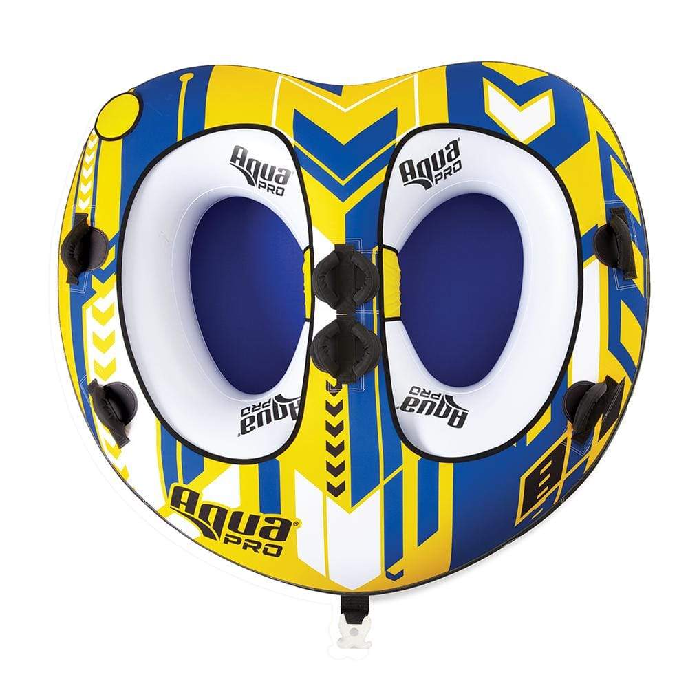 Aqua Leisure Qualifies for Free Shipping Aqua Leisure Aqua Pro 68" 2-Rider Towable Tube PVC #APL20416