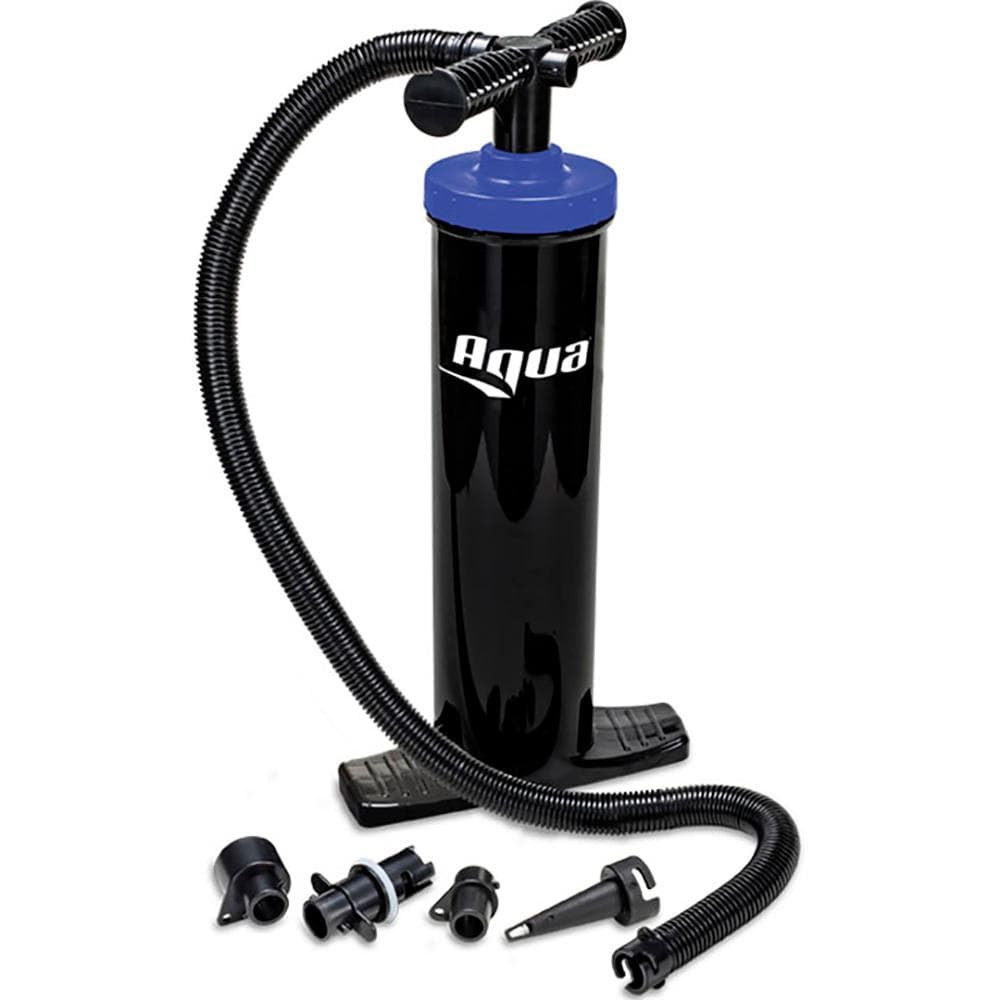 Aqua Leisure Qualifies for Free Shipping Aqua Leisure Heavy-Duty Dual Action Hand Pump with 4 Tips #AQX18967