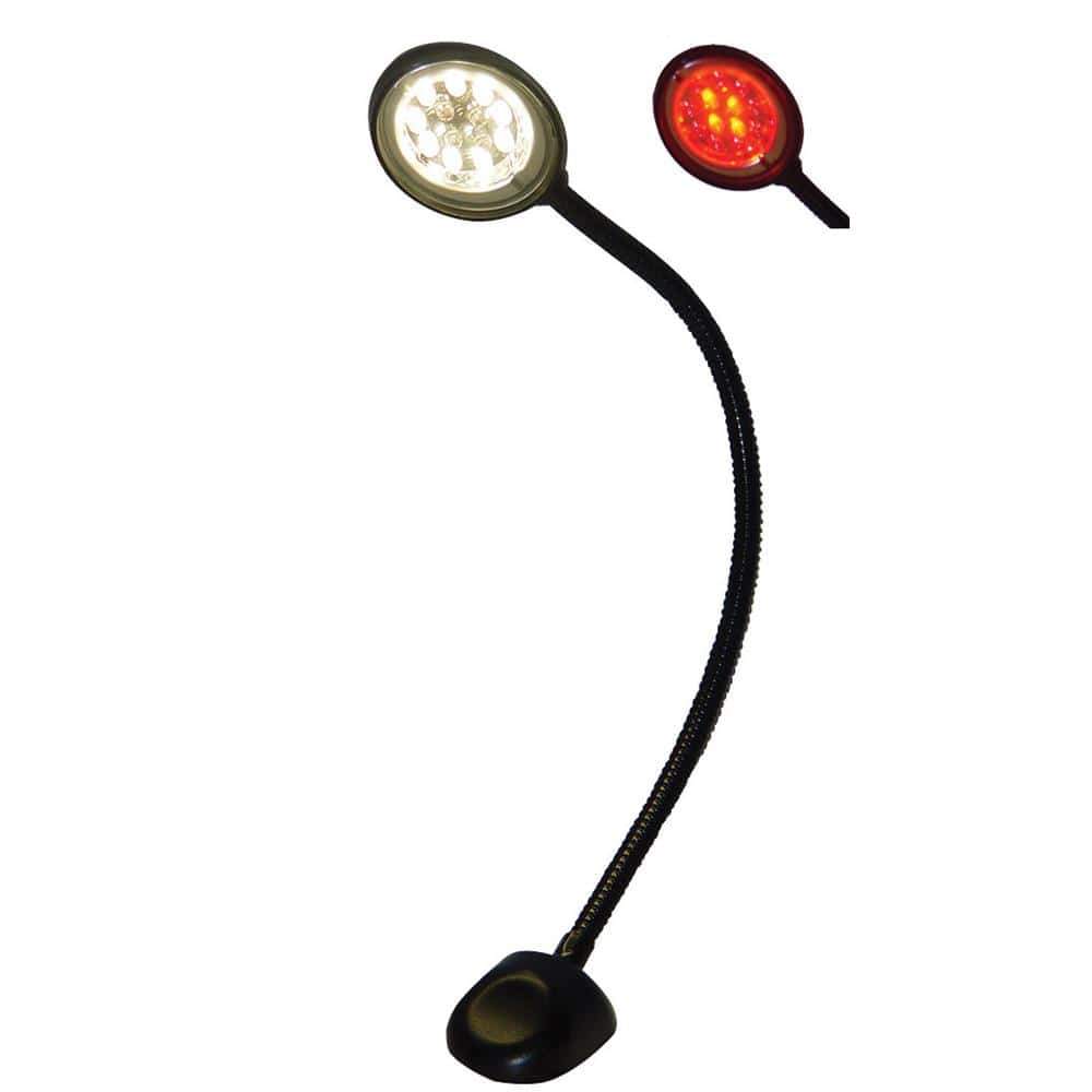 Aqua Signal Qualifies for Free Shipping Aqua Signal Gaborone Flexible Red/White LED Reading Light #16500-7