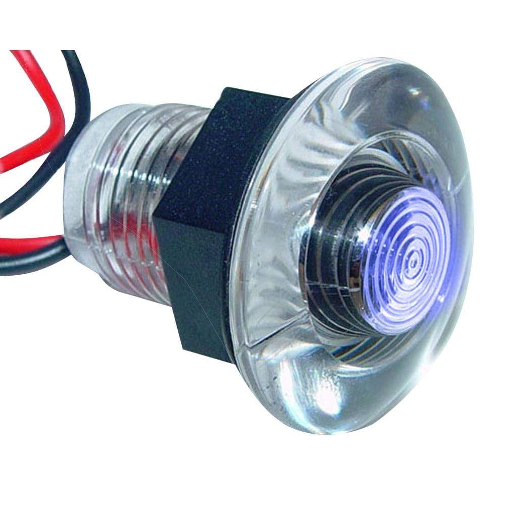 Aqua Signal Qualifies for Free Shipping Aqua Signal LED Livewell/Bulkhead Blue #16413-7