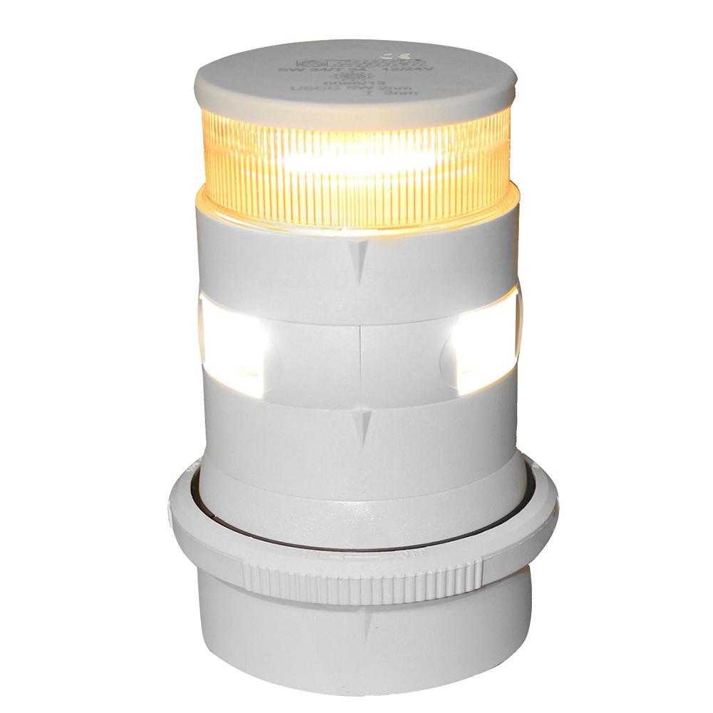 Aqua Signal Qualifies for Free Shipping Aqua Signal Series 34 Masthead/Anchor LED Light #34411-7