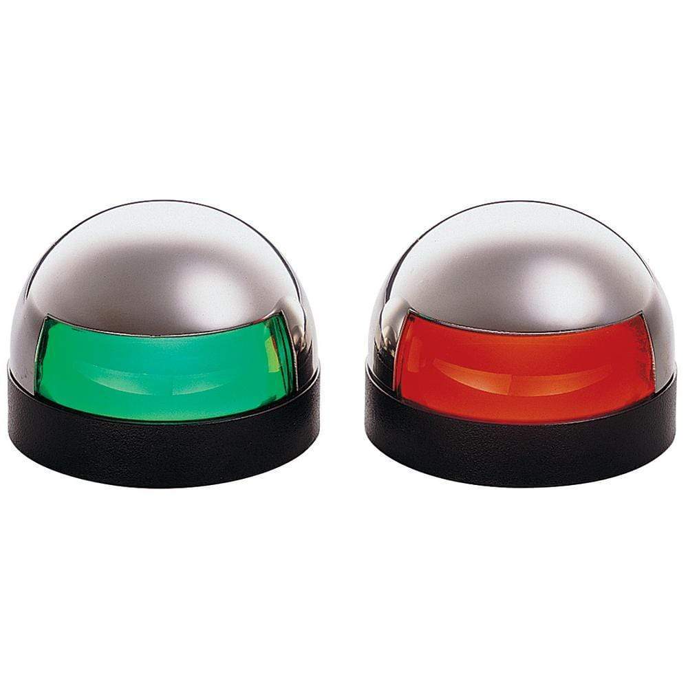 Aqua Signal Qualifies for Free Shipping Aqua Signal Tell Tale Port/Starboard Round Deck Mount #24227-7