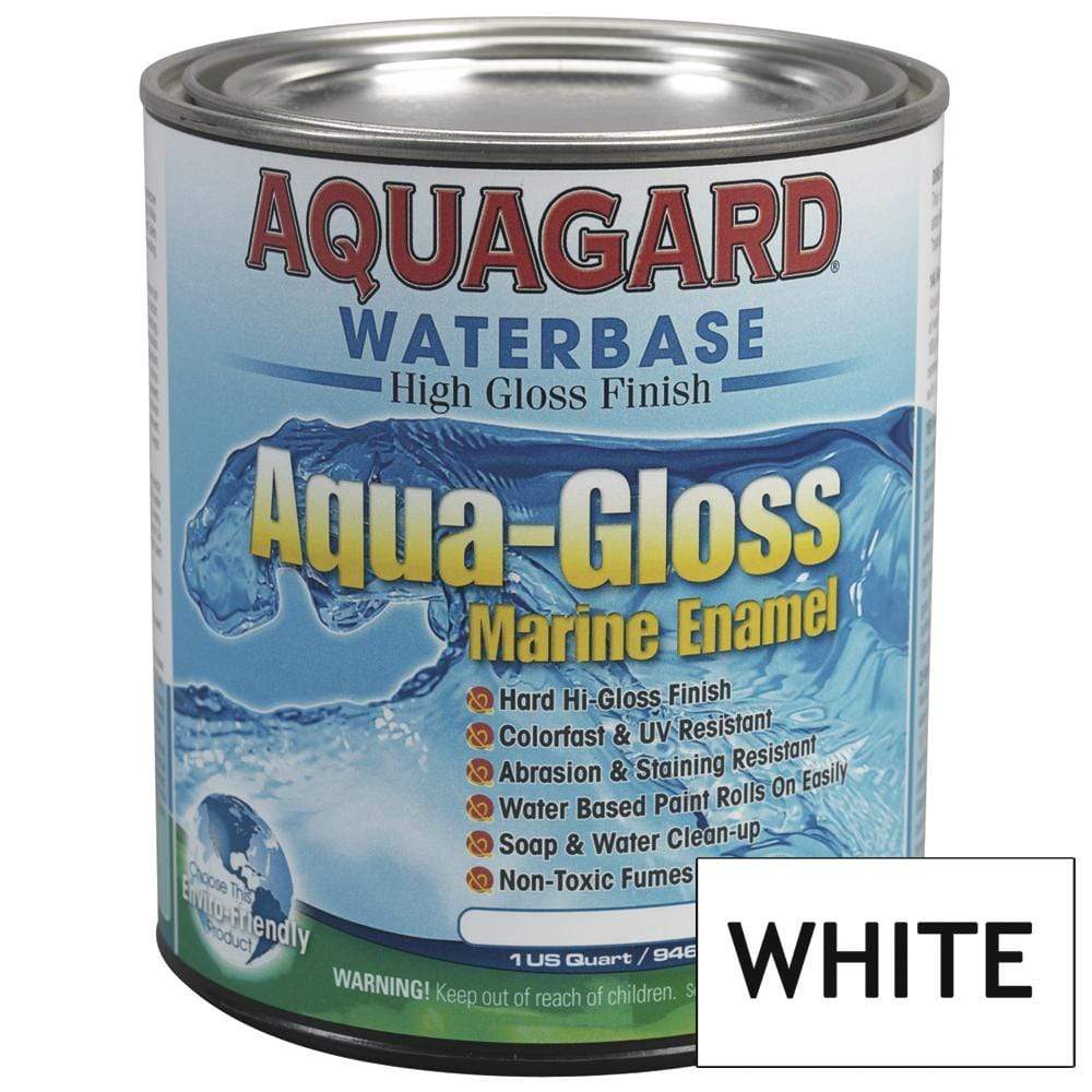 Aquagard Qualifies for Free Shipping Aquagard Aqua Gloss Waterbased Enamel 1 Quart White #80021