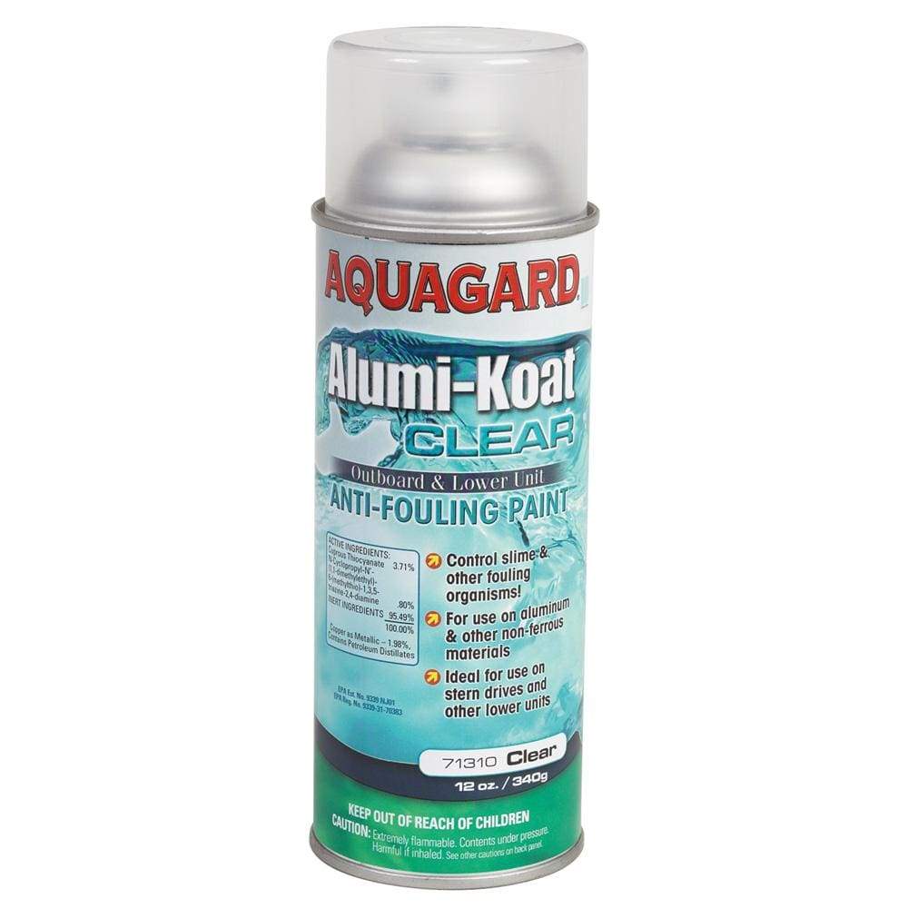 Aquagard Qualifies for Free Ground Shipping Aquagard Outboard Outdrive Spray Paint Clear 12 oz #71310
