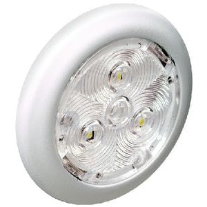 Attwood Marine Qualifies for Free Shipping Attwood 2.75" Round White Bezel LED Int/Ext Light Warm White #6320W7
