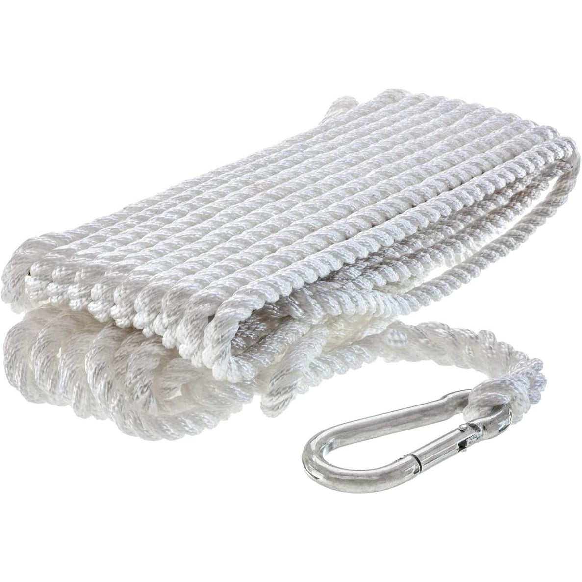 Attwood Marine Qualifies for Free Shipping Attwood 3/8" x 25' Double Braided Nylon White #117680-7