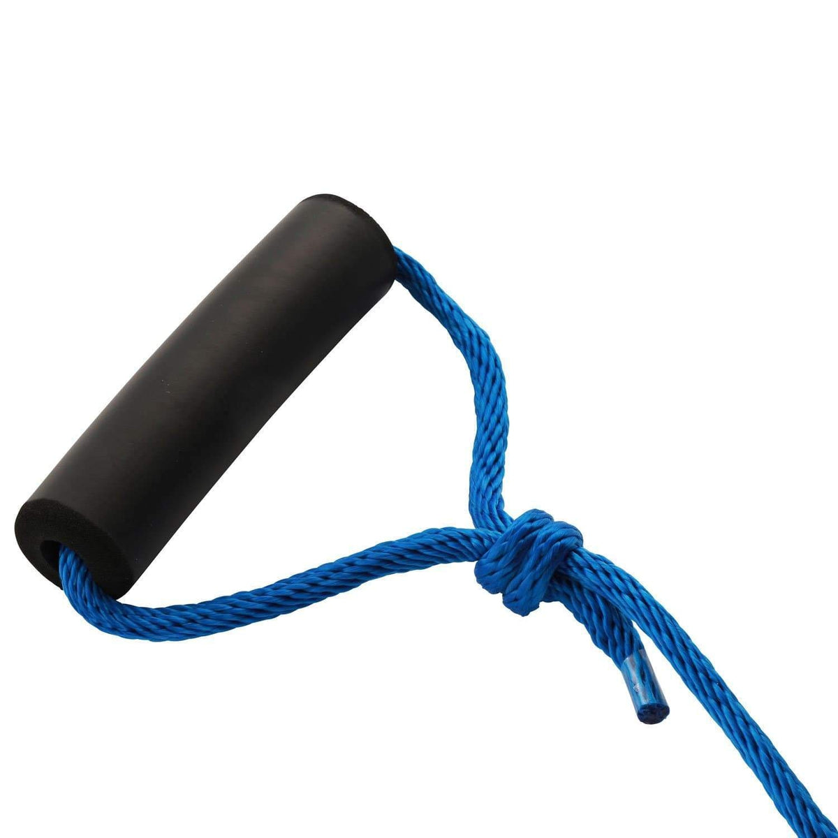 Attwood 5/16" x 30' Braided Launch Line Hook/Foam Grip Black #11732-7