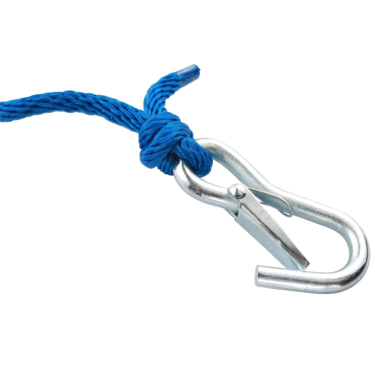 Attwood 5/16" x 30' Braided Launch Line Hook/Foam Grip Black #11732-7