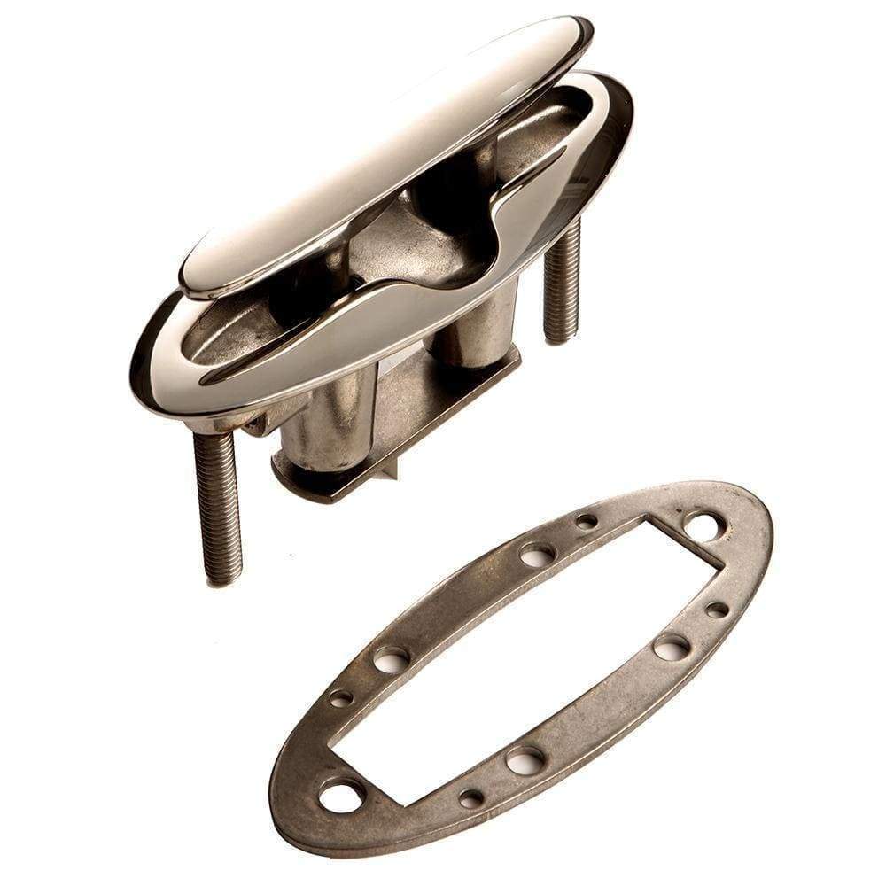 Attwood Marine Qualifies for Free Shipping Attwood 6" Flush Cleat Stud Mount Stainless #66516-7