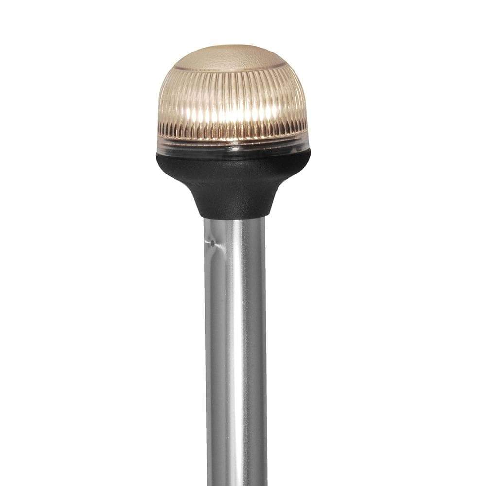 Attwood Marine Qualifies for Free Shipping Attwood All-Round 12" Vertical Composite Base Alum Pole #5351-PA12-7