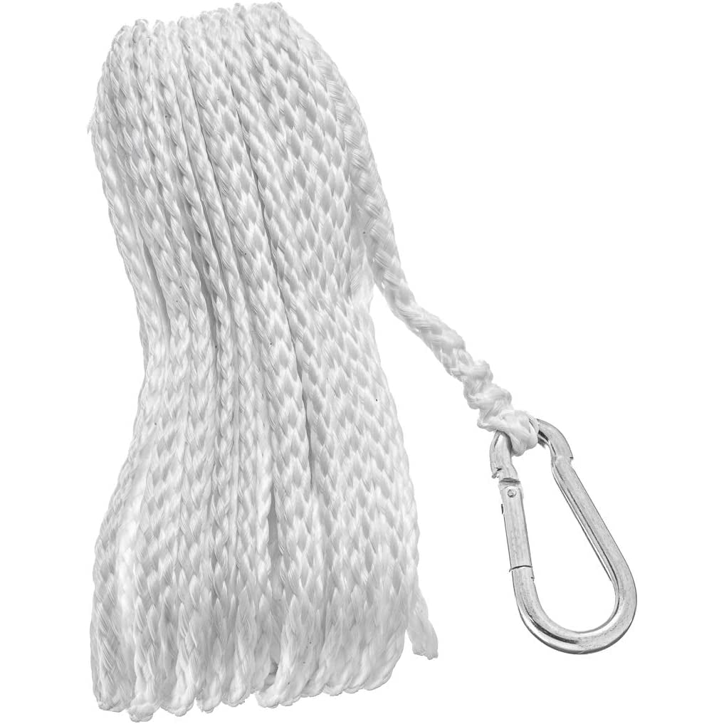 Attwood Marine Qualifies for Free Shipping Attwood Anchor Line and Hook White1/4" x 50' #11714-2