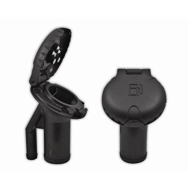 Attwood Marine Qualifies for Free Shipping Attwood Angled Deck Fill Black Scalloped #99DFPVAB1S