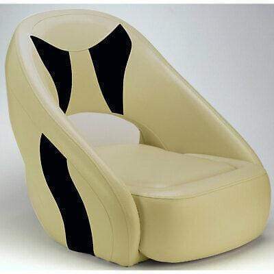 Attwood Marine Oversized - Not Qualified for Free Shipping Attwood Avenir Sport SAS Fully Upholstered Tan/Black #98450BK-2