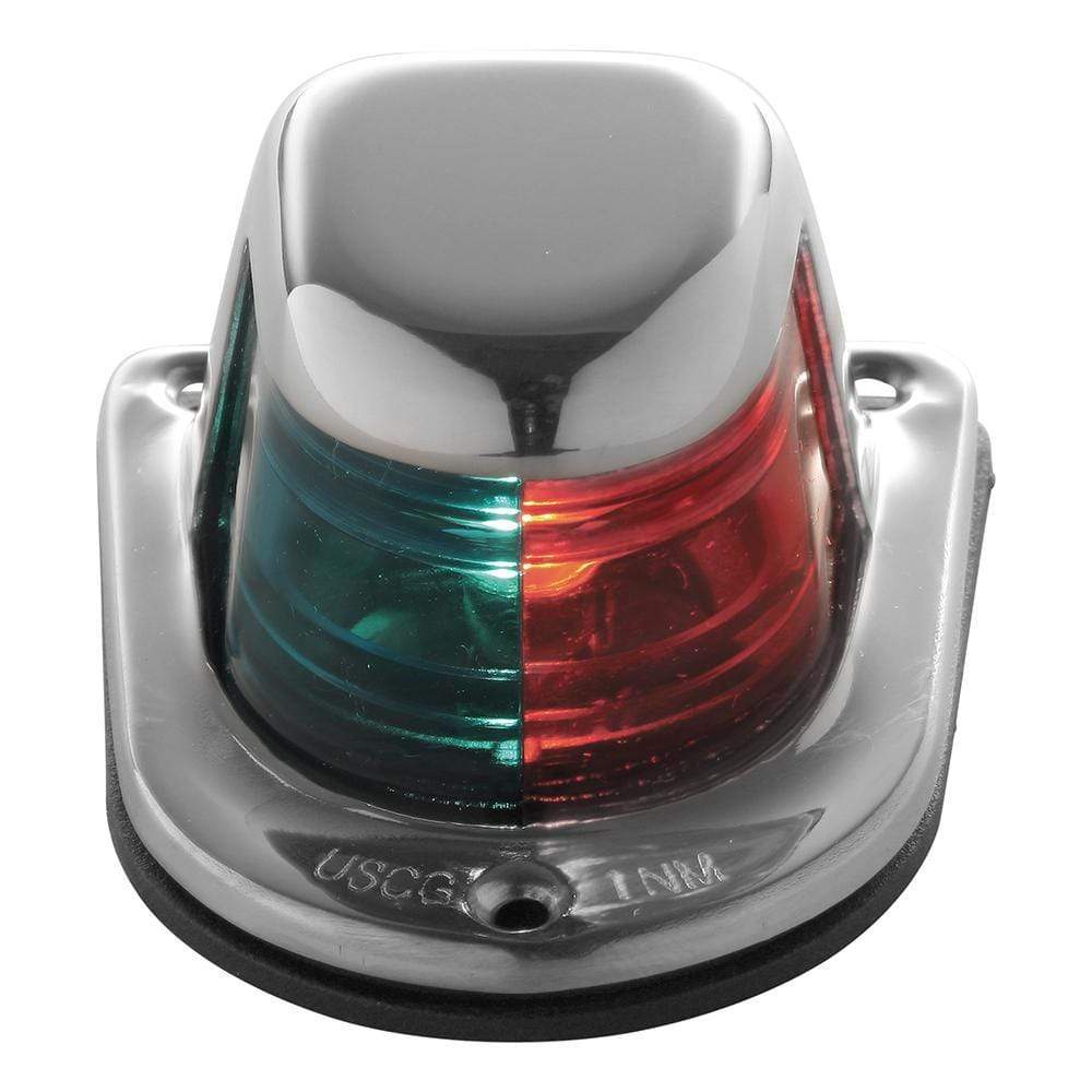 Attwood Marine Qualifies for Free Shipping Attwood Bi-Color Light 12v Red Green Stainless Housing #66318-7