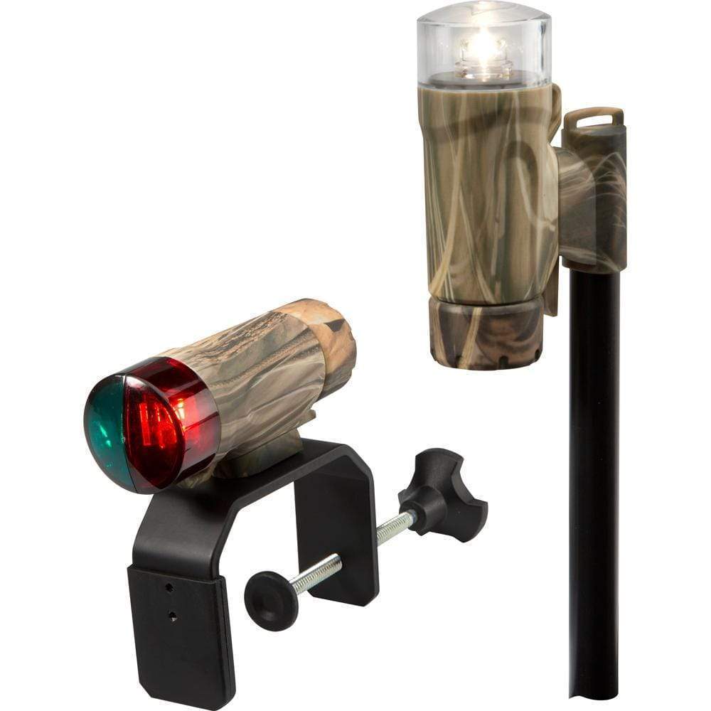 Attwood Clamp-On Portable LED Light Kit Camo #14191-7