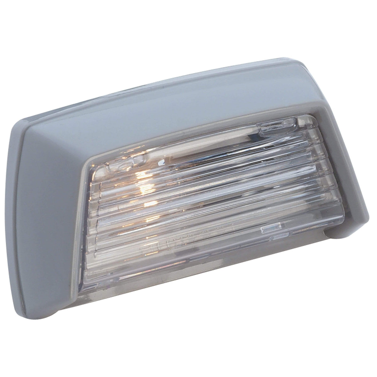 Attwood Courtesy Light 12v Gray Plastic #6314-3