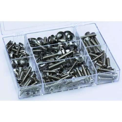 Attwood Deluxe Fastener Kit 168-pc #12152-3