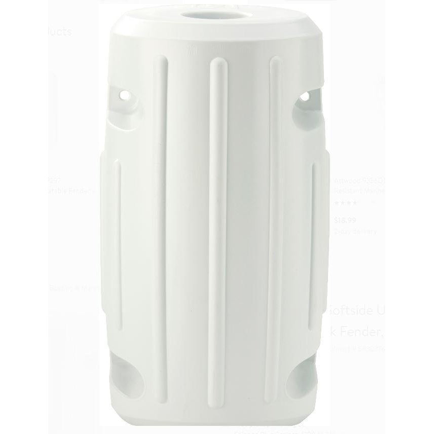 Attwood Marine Qualifies for Free Shipping Attwood Fender 2" Pole Dock 7.5" Dia x 15" White #93533-1