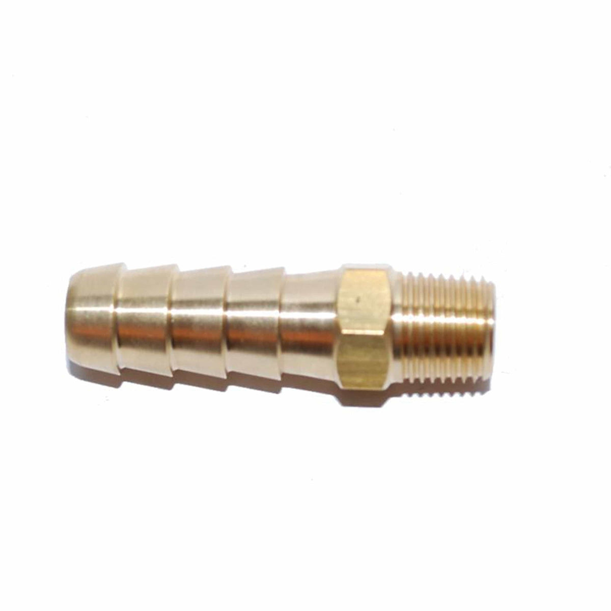Attwood Fuel Fitting Male 1/8" NPT x 3/8" Barb Brass #88FBM104-6