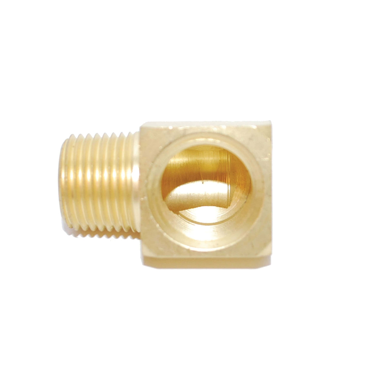 Attwood Fuel Tank Fitting 90-Degree 3/8" NPT x 3/8" NPTF #88FE100-6