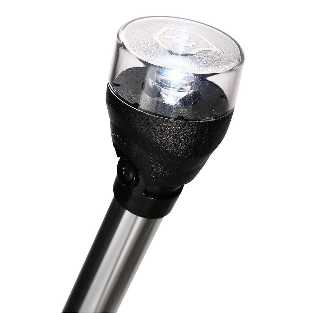 Attwood Marine Qualifies for Free Shipping Attwood LED Articulating All-Round Light 36" 12v 2-Pin #5530-36A7