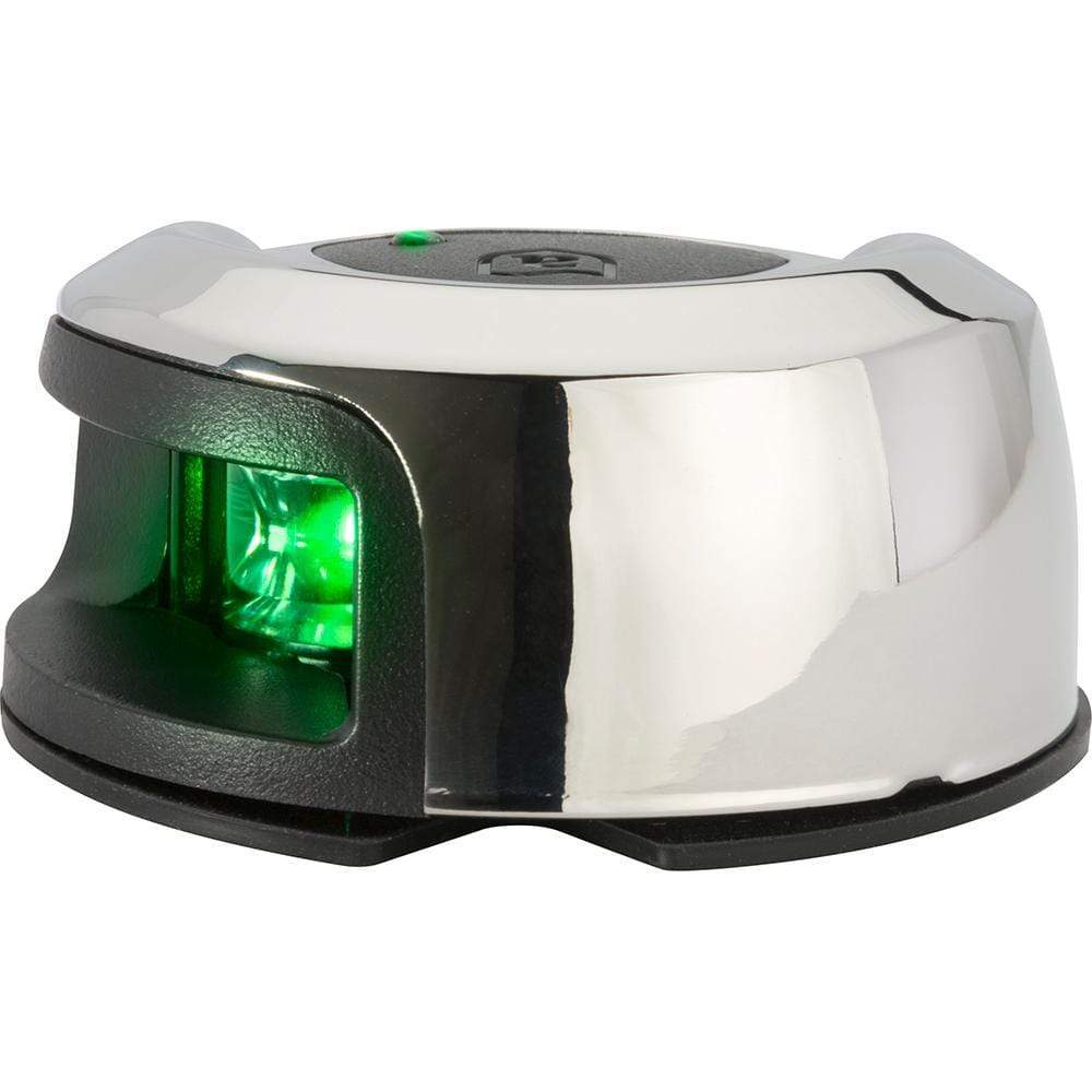Attwood Marine Qualifies for Free Shipping Attwood LightArmor Green Navigation Light Stainless #NV2012SSG-7