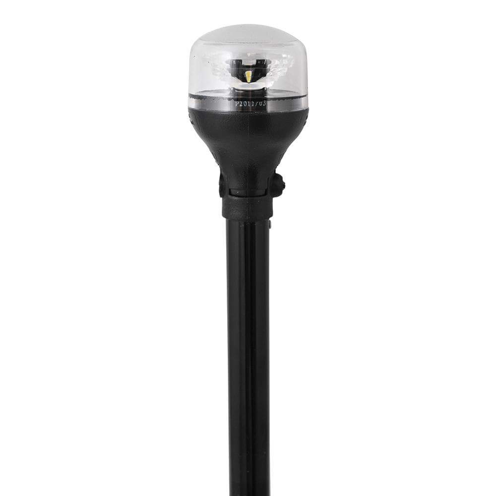 Attwood Marine Qualifies for Free Shipping Attwood LightArmor Plug-In All-Around Light 12" Black Pole #5558-P12A7