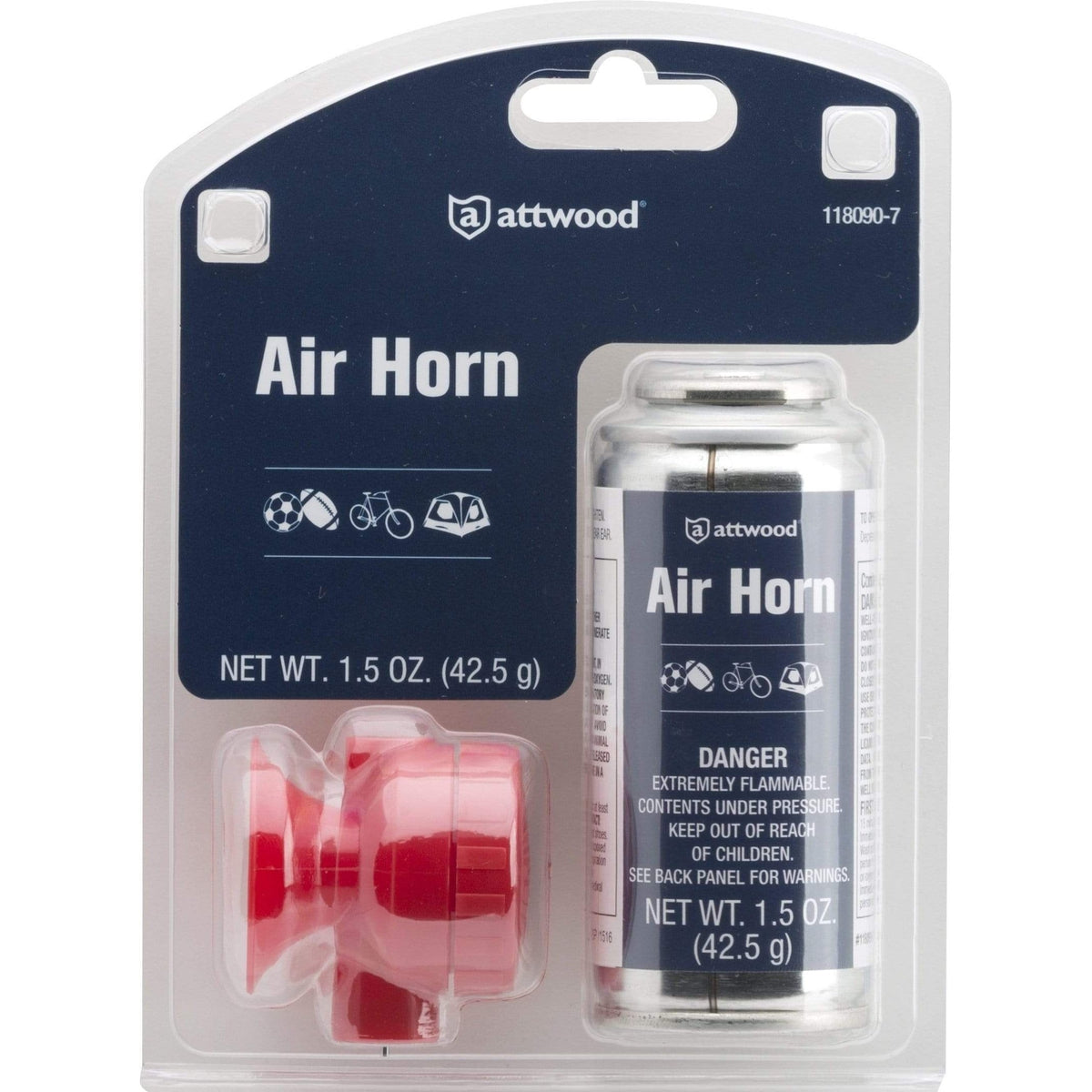 Attwood Marine Air Horn 1.5 oz #118090-7