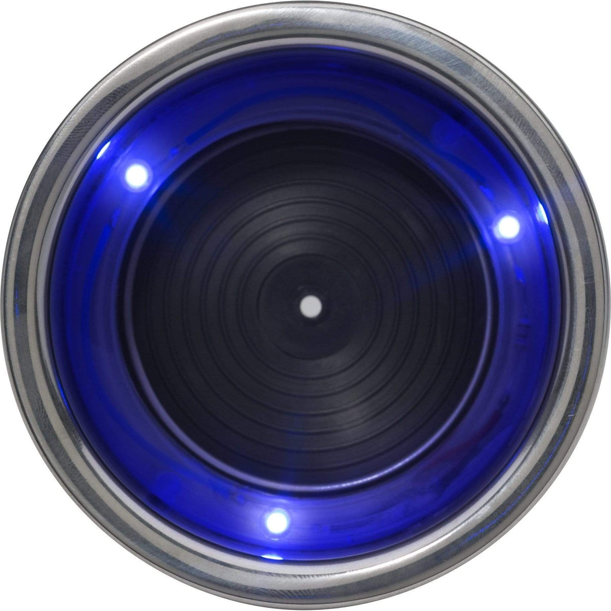 Attwood Marine Cup Holder SS Blue LED #11786B-7