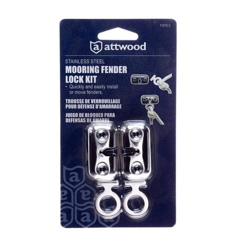 Attwood Marine Qualifies for Free Shipping Attwood Mooring Fender Lock Kit Stainless #11575-3