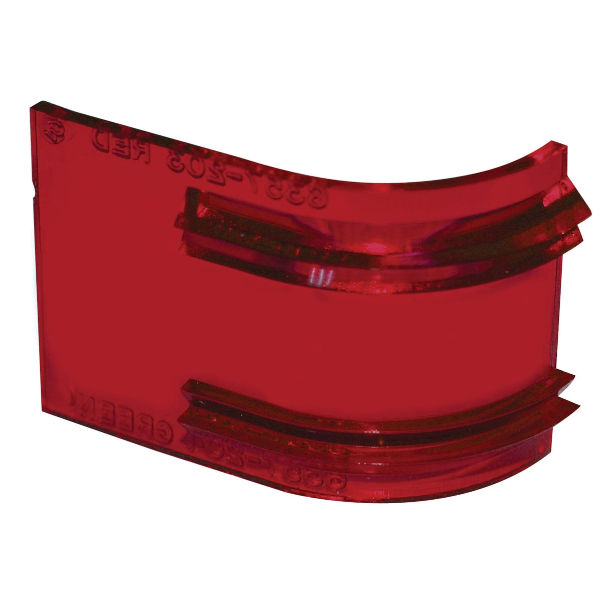 Attwood Replacement Lens Red/Port #6357-203-1