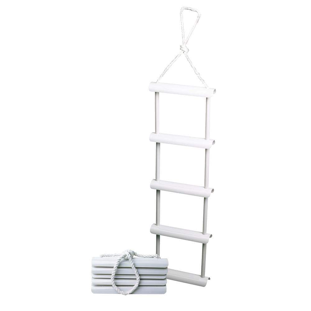 Attwood Marine Qualifies for Free Shipping Attwood Rope Ladder White #11865-4