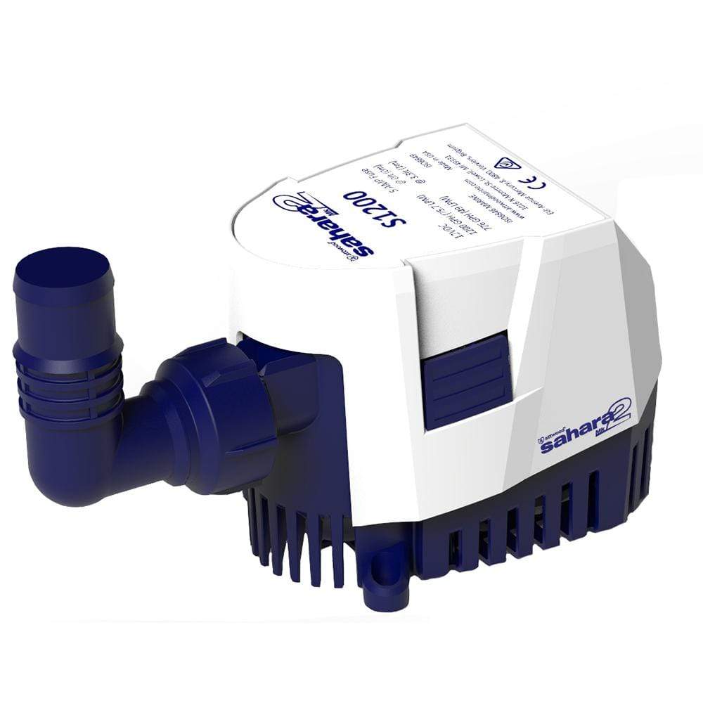 Attwood Marine Qualifies for Free Shipping Attwood Sahara MK2 S1200 Bilge Pump 1200 GPH 12v Automatic #5512-7