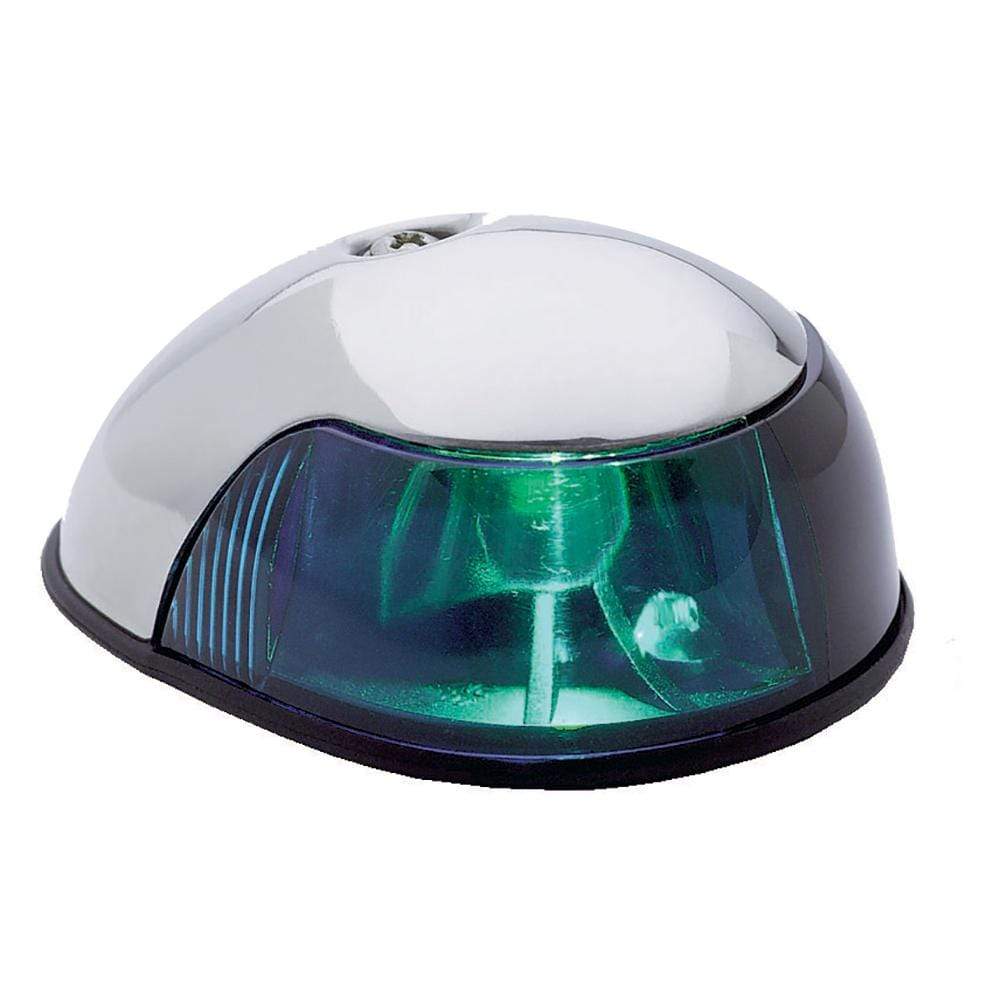 Attwood Marine Qualifies for Free Shipping Attwood Sidelight Green Stainless with Wire #3820G7