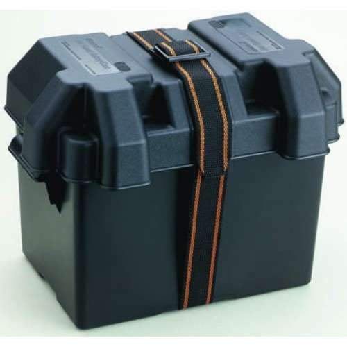 Attwood Marine Qualifies for Free Shipping Attwood Standard Battery Box Black Vented #9065-1